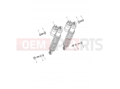 Triumph 2024 Thruxton RS Rear Suspension Unit