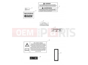 Triumph 2022 Trident 660 Warning Labels