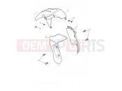 Triumph 2022 Trident 660 Front Mudguard