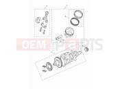 TRIUMPH Speed Triple 1200 RS Crankshaft, conrods & pistons