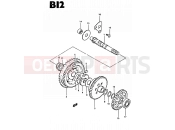 12 - TRANSMISSION (2) - Suzuki CS50 / CS50D / CS50G D (1983)
