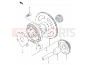 SUZUKI DF125E Y (2000) 6 - STARTER CLUTCH
