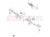 SUZUKI DF125E Y (2000) 28 - FOOTREST