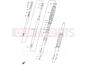 SUZUKI DF125E Y (2000) 40 - FRONT DAMPER