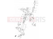 SUZUKI DF125E Y (2000) 41 - STEERING STEM