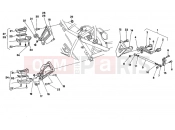 DUCATI 1995 Superbike 888 FOOTREST » FRAME