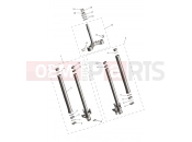 Triumph 2024 Daytona 660 Front Forks & Lower Yoke Assy