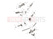 Triumph 2024 Daytona 660 Handlebars, Top Yoke & Mirrors