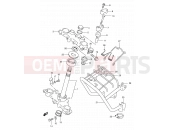 SUZUKI DF200E X (1999) 42 - STEERING STEM