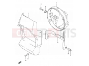 SUZUKI DF200E X (1999) 34 - HEADLAMP COVER