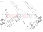 DUCATI 2025 Multistrada V4 Pikes Peak Rear footrests