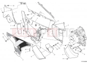 DUCATI 2025 Multistrada V4 Pikes Peak Frame cover, right side
