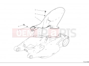 DUCATI 2025 Multistrada V4 RS Rear mudguard