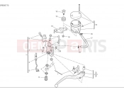 DUCATI 2025 Monster Plus Front brake pump