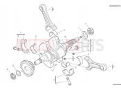 DUCATI 2025 Monster Plus Crankshaft