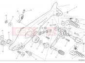 DUCATI 2025 Scrambler Icon Left footrests