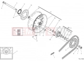 DUCATI Scrambler Full Throttle Rear wheel