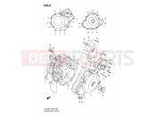 SUZUKI DL1000 K7 (2007) V-Strom (E02,E19,E24,E37) 6 - CRANKCASE COVER