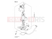 SUZUKI DL1000 K7 (2007) V-Strom (E02,E19,E24,E37) 16 - FUEL PUMP