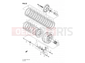 SUZUKI DL1000 K7 (2007) V-Strom (E02,E19,E24,E37) 22 - CLUTCH