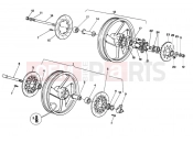 DUCATI 1995 Superbike 888 US WHEELS » FRONT WHEEL