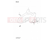 SUZUKI DL1000 K7 (2007) V-Strom (E02,E19,E24,E37) 44 - FRONT FENDER