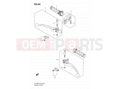 SUZUKI DL1000 K7 (2007) V-Strom (E02,E19,E24,E37) 46 - HANDLE LEVER