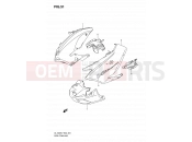 SUZUKI DL1000 K7 (2007) V-Strom (E02,E19,E24,E37) 51 - SIDE COWLING (MODEL K7/K8)