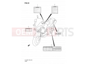 SUZUKI DL1000 K7 (2007) V-Strom (E02,E19,E24,E37) 53 - LABEL