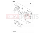 SUZUKI DL1000 K7 (2007) V-Strom (E02,E19,E24,E37) 66 - REAR CALIPER