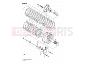 SUZUKI DL1000 K7 (2007) V-Strom (E03,E28,E33) 22 - CLUTCH