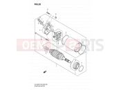 SUZUKI DL1000 K7 (2007) V-Strom (E03,E28,E33) 25 - STARTING MOTOR