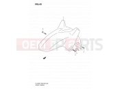SUZUKI DL1000 K7 (2007) V-Strom (E03,E28,E33) 43 - FRONT FENDER