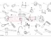 DUCATI 2025 Monster SP Workshop service tools - frame