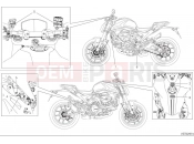 DUCATI 2025 Monster Senna Positioning plates