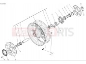 DUCATI 2025 Multistrada V4 Rear wheel