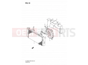 19 - RADIATOR - Suzuki DL1000 K8 (2008) V-Strom (E03,E28,E33)