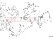DUCATI 2025 Multistrada V4 Oil cooler