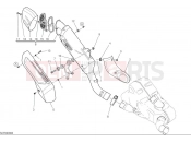 DUCATI 2025 Multistrada V4 Rally Akrapovic silencer (international)