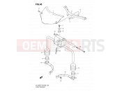 40 - FRONT BRACKET - Suzuki DL1000 K8 (2008) V-Strom (E03,E28,E33)