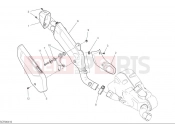 DUCATI 2025 Multistrada V4 Rally Exhaust silencer (international)