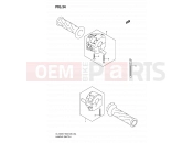 34 - HANDLE SWITCH - Suzuki DL1000 K8 (2008) V-Strom (E03,E28,E33)