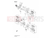 37 - FOOTREST - Suzuki DL1000 K8 (2008) V-Strom (E03,E28,E33)