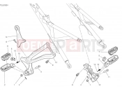 DUCATI 2025 Multistrada V4 S Rear footrests