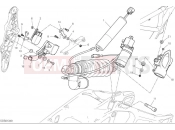 DUCATI 2025 Multistrada V4 S Rear shock absorber