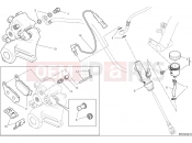DUCATI 2025 Scrambler Nightshift Rear brake system