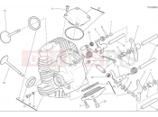 DUCATI 2025 Scrambler Nightshift Horizontal cylinder head