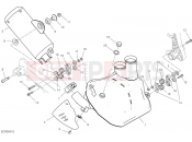 DUCATI 2025 Scrambler Nightshift Exhaust silencer