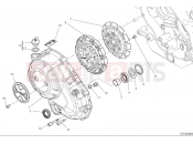 DUCATI 2025 Scrambler Nightshift Clutch cover