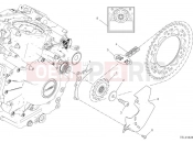 DUCATI 2025 Streetfighter V2 Front sprocket & chain